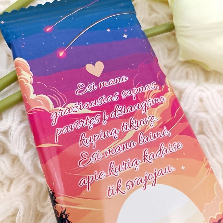 Šokoladas "Gražiausias sapnas" 1