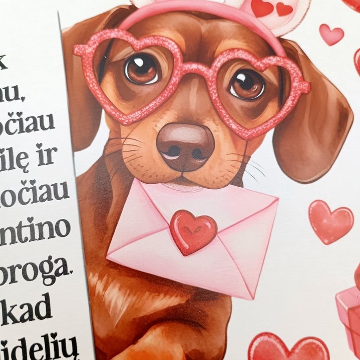 Dovanų dėžutė "Meilės laiškelis" 2