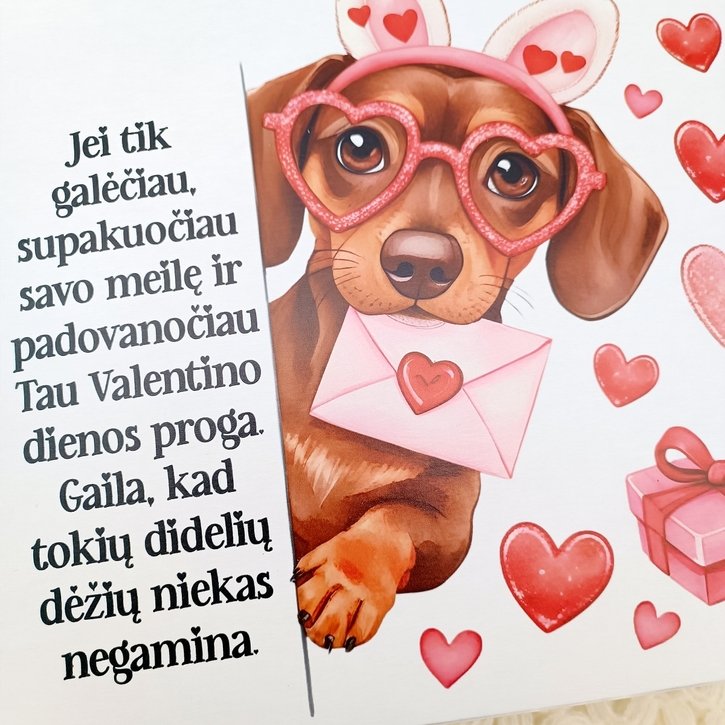 Dovanų dėžutė "Meilės laiškelis" 1