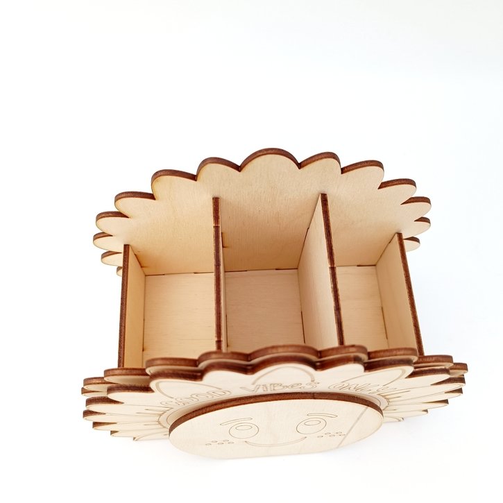 Kūrybinis rinkinys medinei pieštukinei „Good Vibes Only“ 1