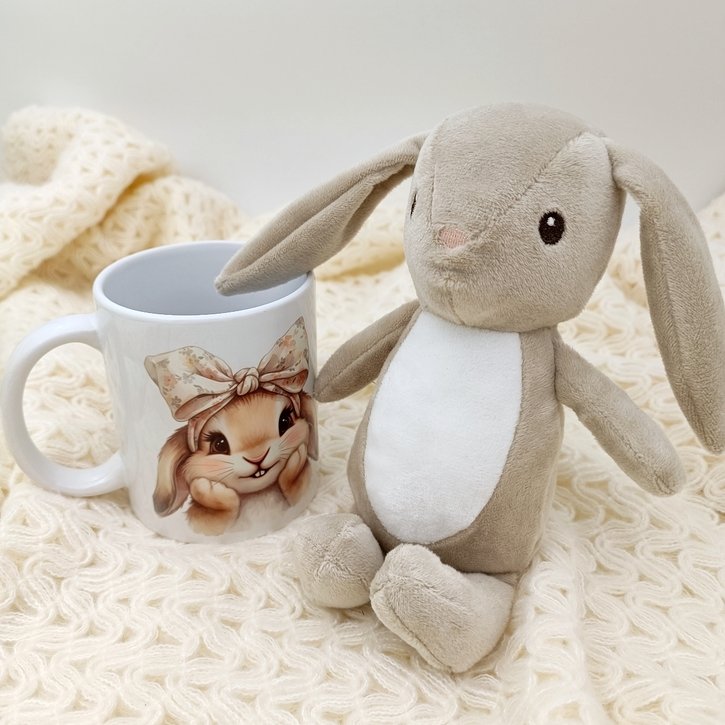 Velykinis dovanų rinkinys "Zuikis puodelyje" 1