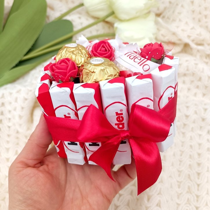 Saldumynų širdelė Kinder 3