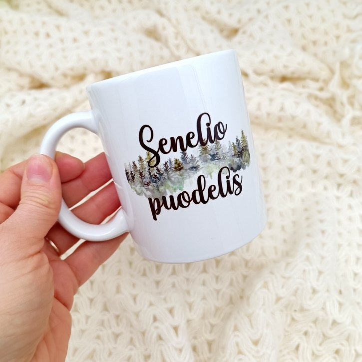 Puodelis "Senelio puodelis"