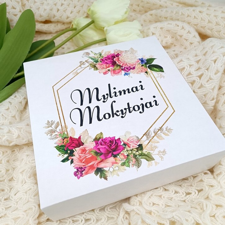 Dovanų dėžutė "Mylimai mokytojai"