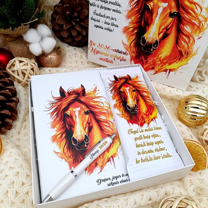 Dovanų rinkinys "Sėkmingų Ugninio Arklio metų"
