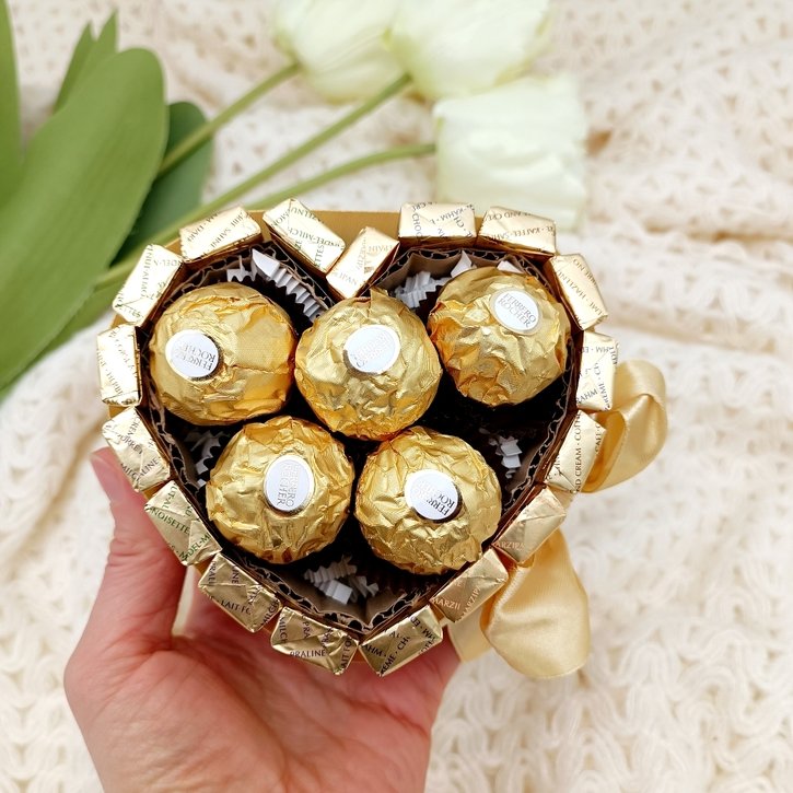 Saldumynų torčiukas „Auksinė širdis“ 3