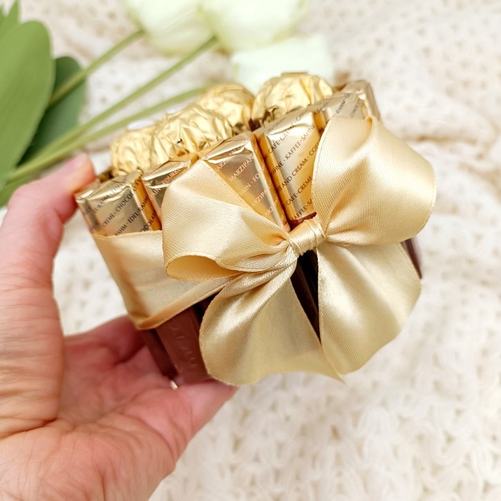 Saldumynų torčiukas „Auksinė širdis“ 4