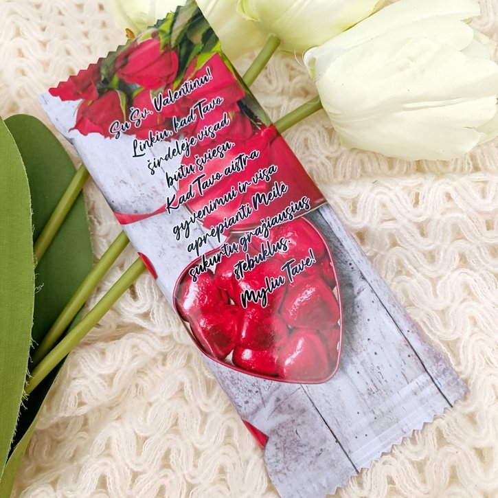 Šokoladas "Širdelių diena"