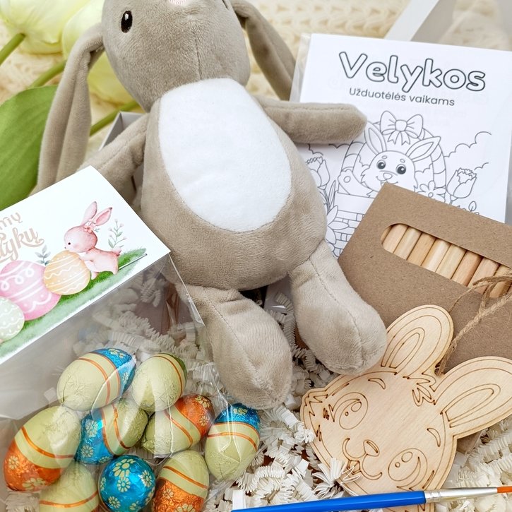 Velykinis dovanų rinkinys vaikams „Velykų džiaugsmas“ 1