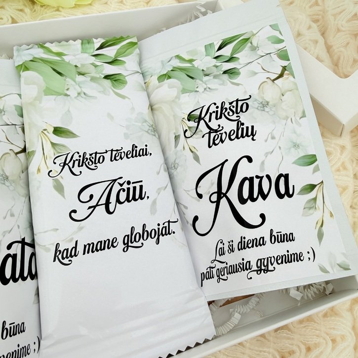 Dovanų rinkinys krikšto tėvams „Ačiū, kad globojote“ 1