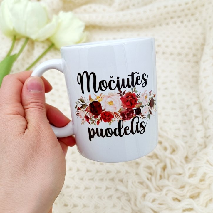 Puodelis "Močiutės puodelis"