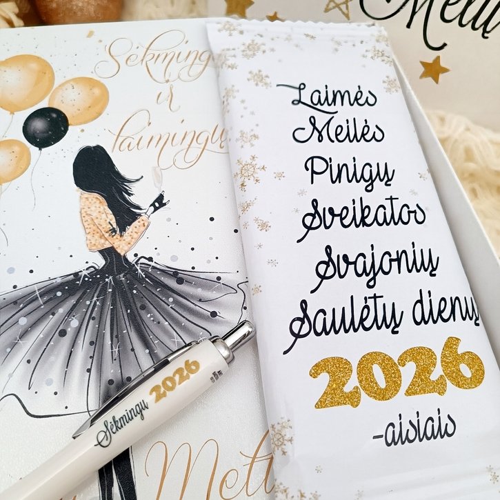 Dovanų rinkinys "Sėkmingų ir laimingų metų"  2