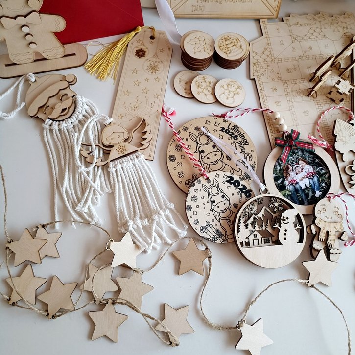 Didysis medinių rankdarbių Advento kalendorius 16