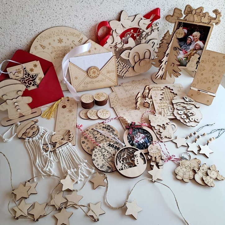 Didysis medinių rankdarbių Advento kalendorius 17