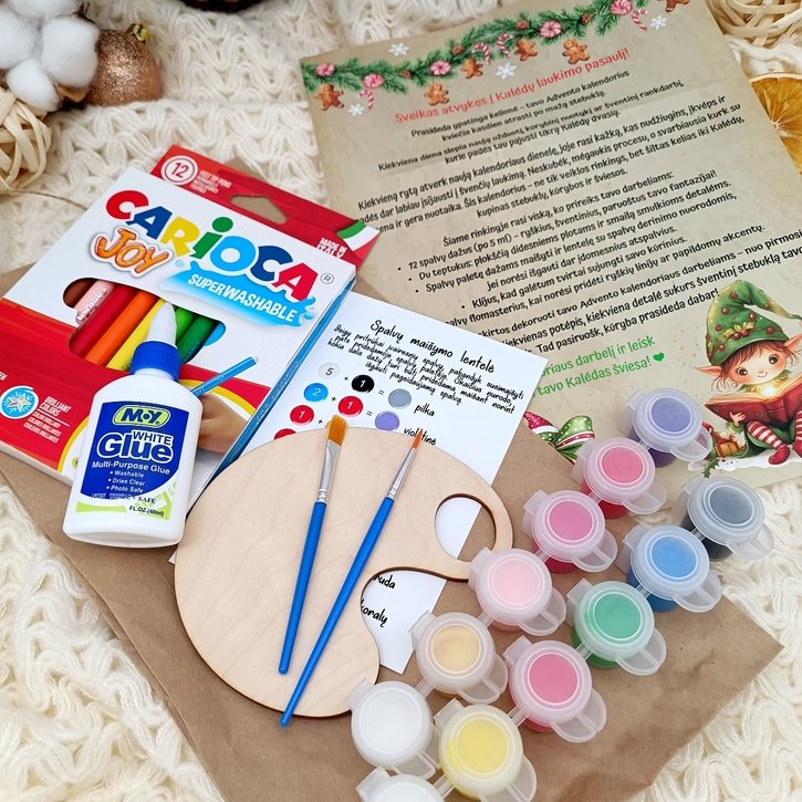 Didysis medinių rankdarbių Advento kalendorius 11