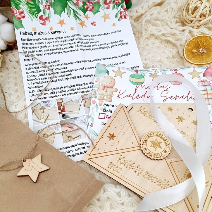 Didysis medinių rankdarbių Advento kalendorius 7