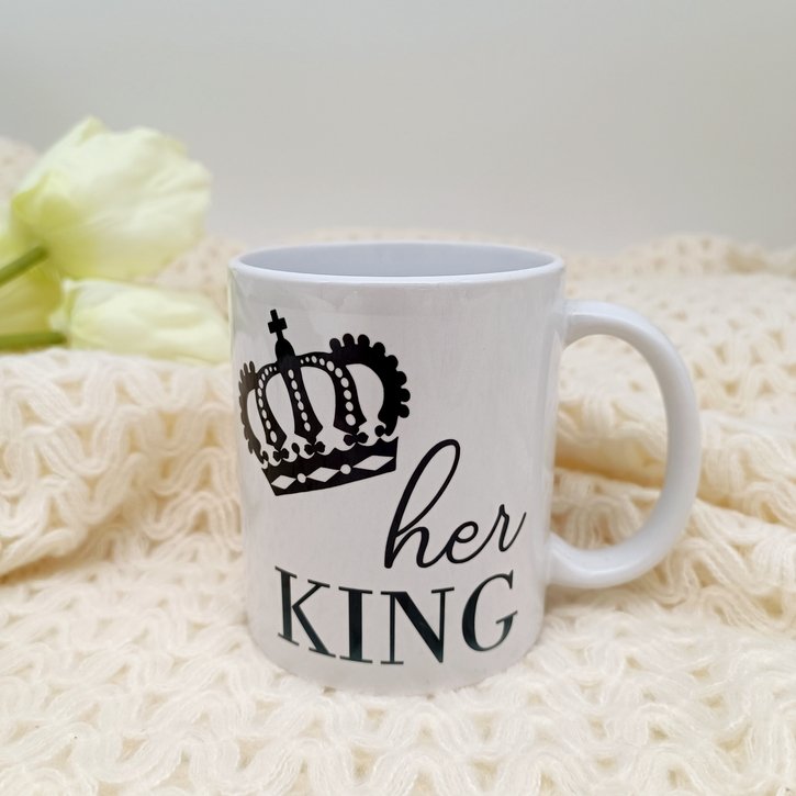 Puodelis "her King"