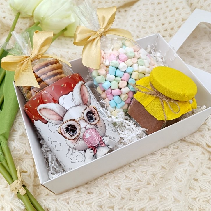 Velykinis karšto šokolado rinkinys su zefyriukais 4