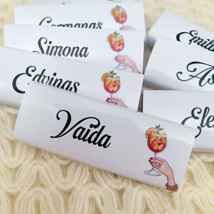 Mini šokoladukas - padėkos dovanėlė "Cheers" 1