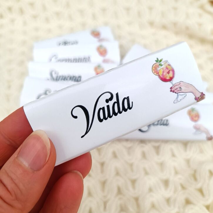 Mini šokoladukas - padėkos dovanėlė "Cheers"