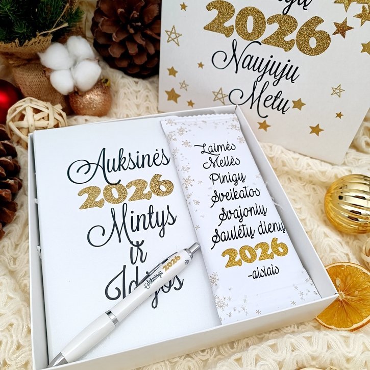 Dovanų rinkinys "Laimingų Naujųjų metų" 