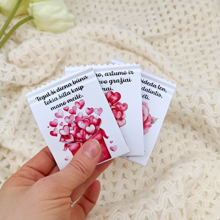 Vaisinių arbatų rinkinys su ryto palinkėjimais (3 vnt.) 1