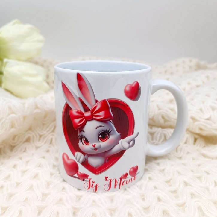 Puodelis "Jis mano" 1