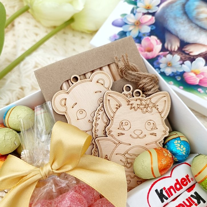 Velykinis kūrybinis rinkinys vaikams „Spalvotos Velykos“ 2