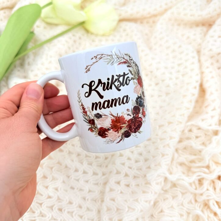 Puodelis "Krikšto mama" 1
