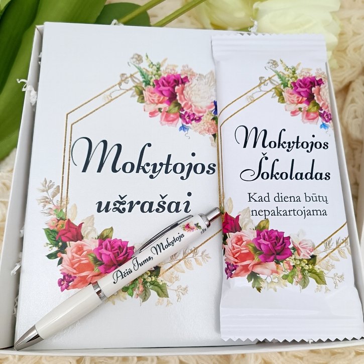 Dovanų rinkinys "Mylimai mokytojai" 1