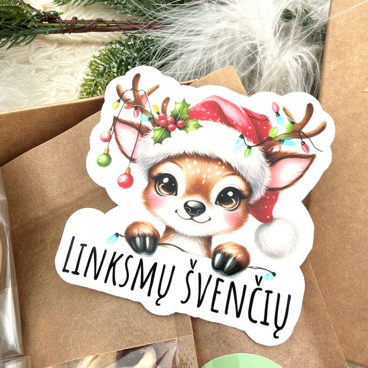 Kalėdinis liofilizuotų saldumynų rinkinys „Šventinės šypsenos“