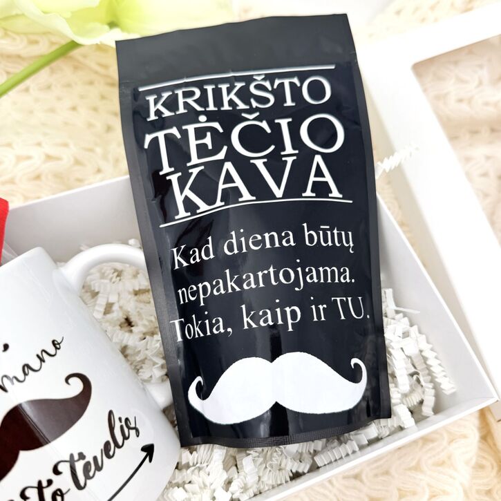 Dovanų rinkinys krikšto tėčiui "Ūsai" 2