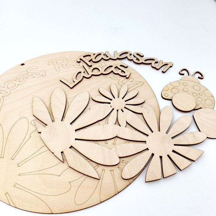 Kūrybinis rinkinys – pakabinas ženklas "Labas, Pavasari" 1