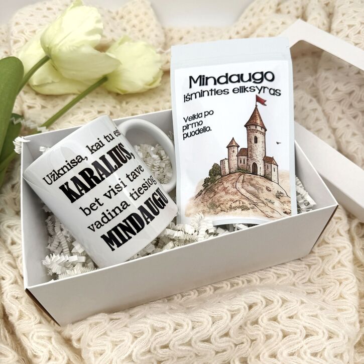 Dovanų rinkinys Mindaugui „Karališki pusryčiai“ 