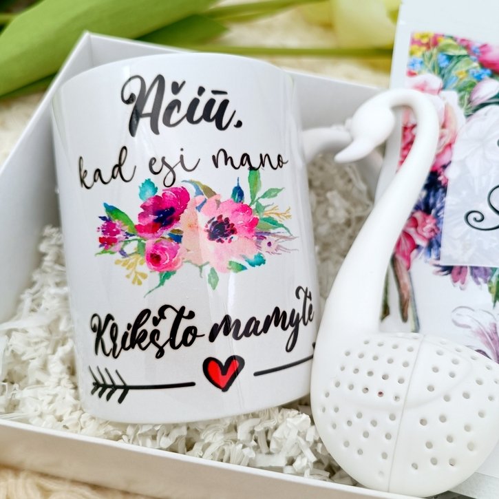 Dovanų rinkinys krikšto mamai "Ačiū, kad esi" 1