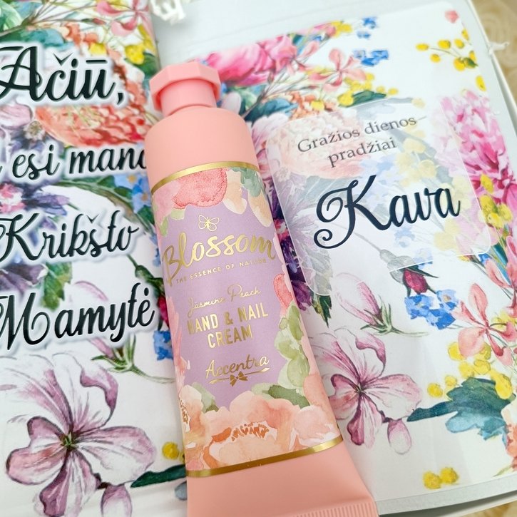 Dovanų rinkinys krikšto mamai "Ačiū" su užrašu ant šokolado 2