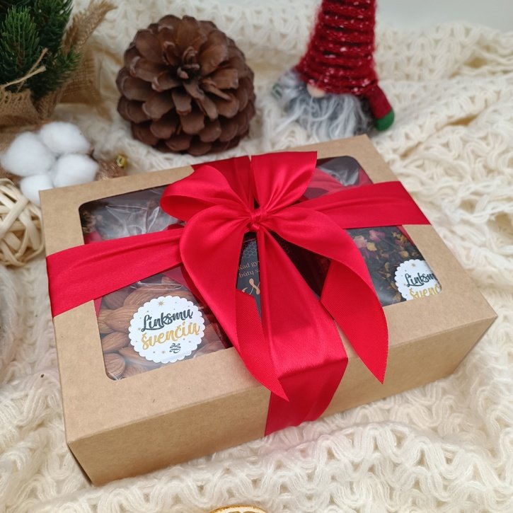 Kalėdinis dovanų rinkinys "Medus su arbata" 1