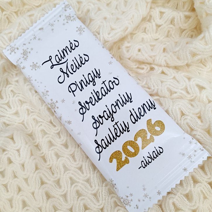 Šokoladas "Laimingų 2026"