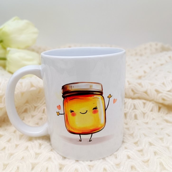 Puodelis "Su tavim - gyvenimas saldesnis" 1