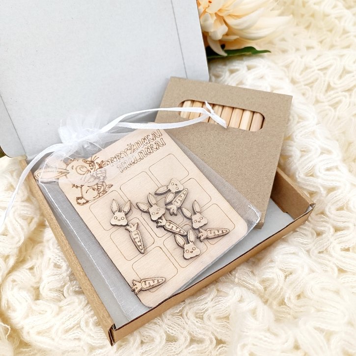 Kūrybinis rinkinys – kryžiukai nuliukai „Zuikis“