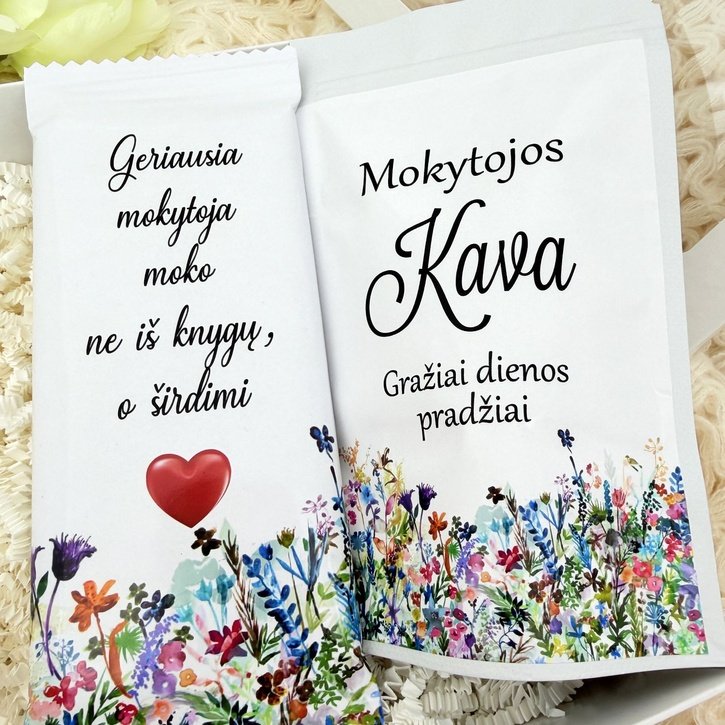Dovanų rinkinys "Ačiū, kad padedate augti" 