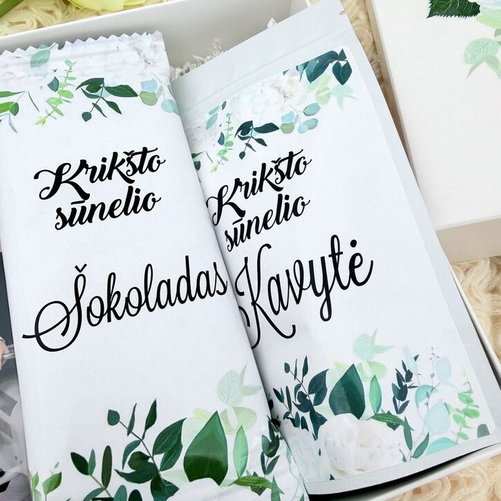 Dovanų rinkinys krikšto tėvams "Ačiū Jums" 1