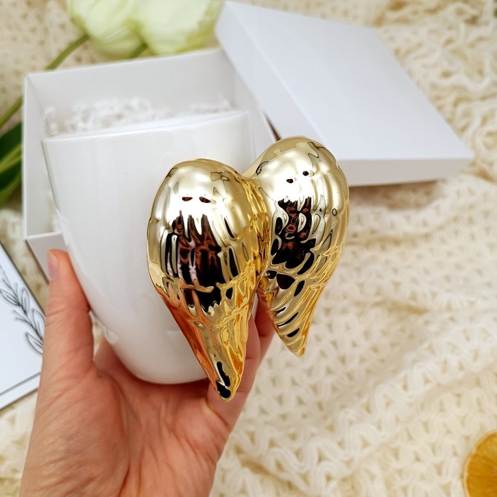 Puodelis "Angelo sparnai" su kortele 5