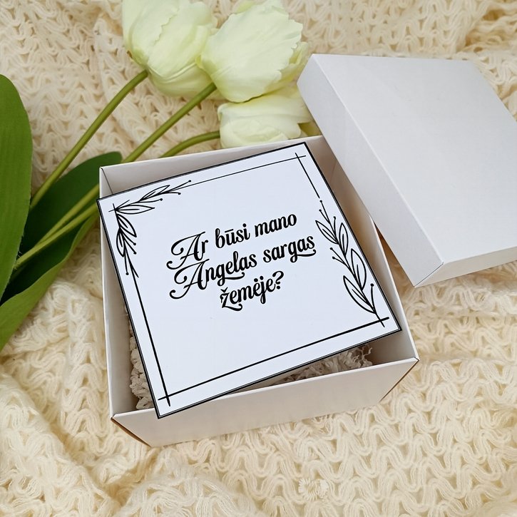 Puodelis "Angelo sparnai" su kortele 11