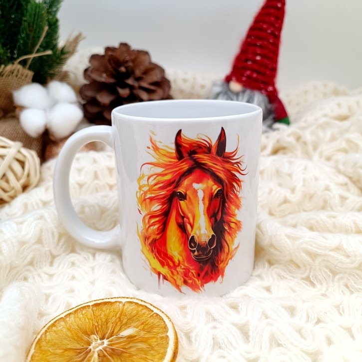 Puodelis "Ugninis arklys"