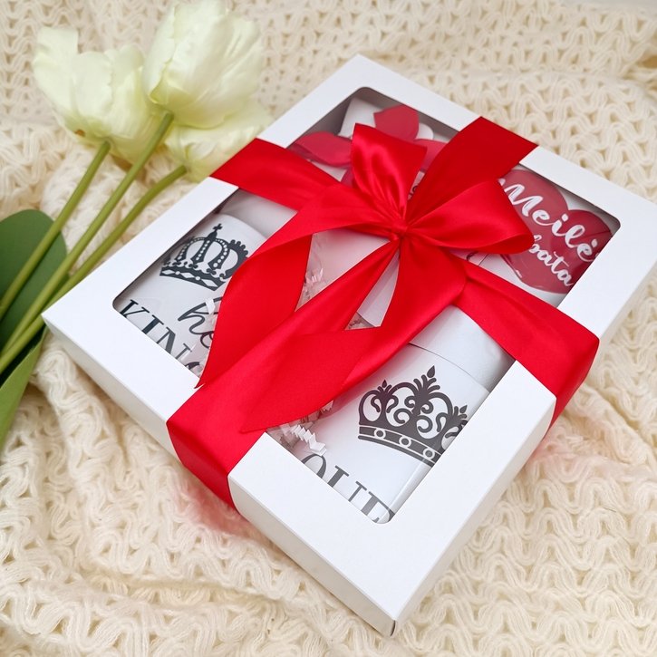 Dovanų rinkinys porai "King & Queen" 6