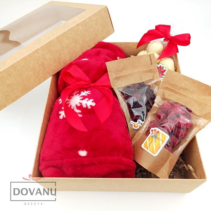 Kalėdinis rinkinys vaikams su pleduku