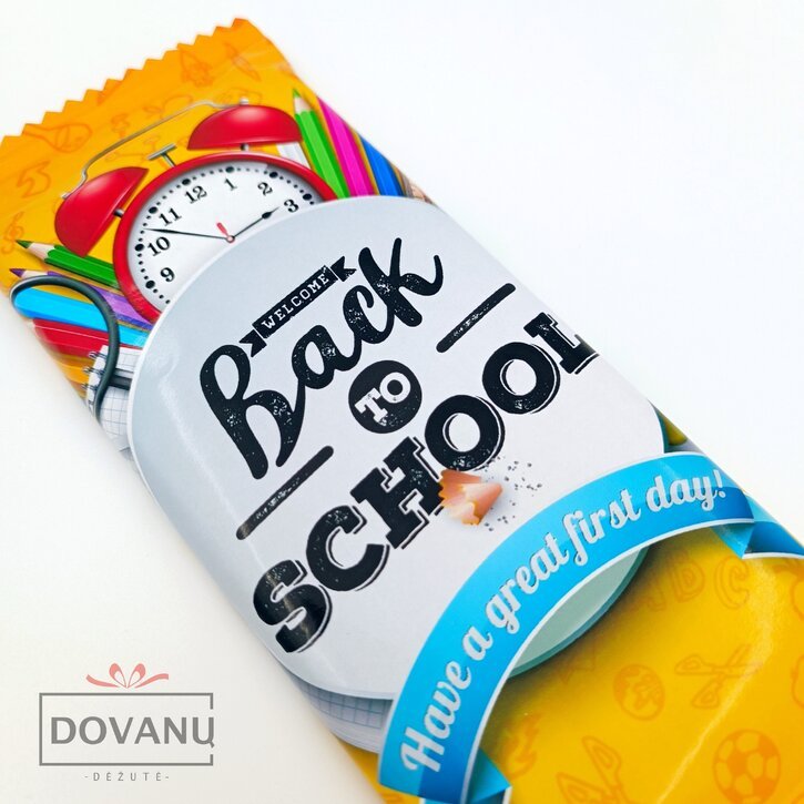Pieninis šokoladas "Back to school"