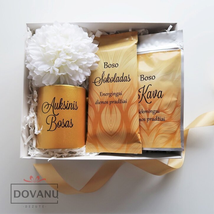 Dovanų rinkinys "Auksinis Bosas" 