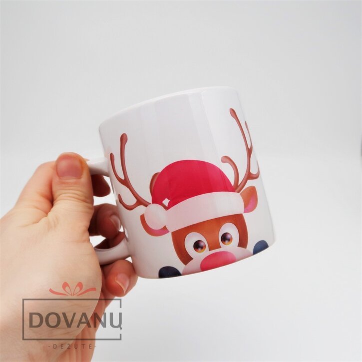 Keramikinis puodelis "Briedžiukas"